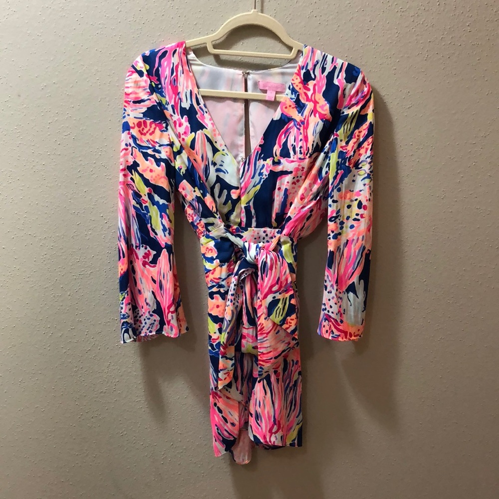 Lilly Pulitzer EUC Romper Sz 0